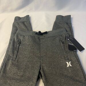 Hurley Boys Gray Jogger Pants